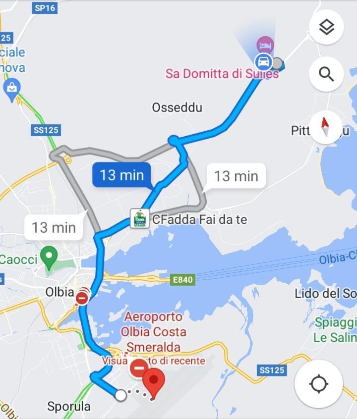 Sa Domitta Di Suiles Leilighet Olbia Eksteriør bilde